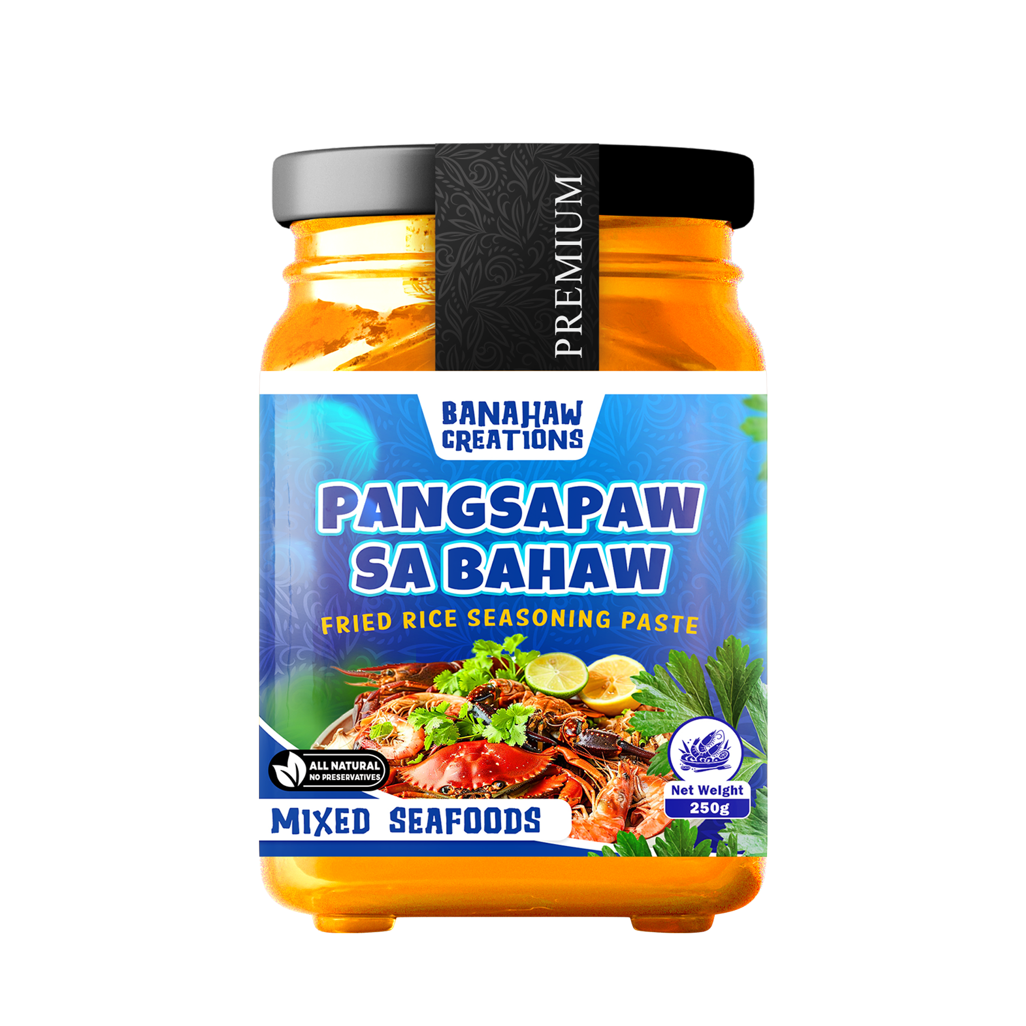 Mixed Seafoods (Pangsapaw sa Bahaw - Fried Rice Seasoning Paste)