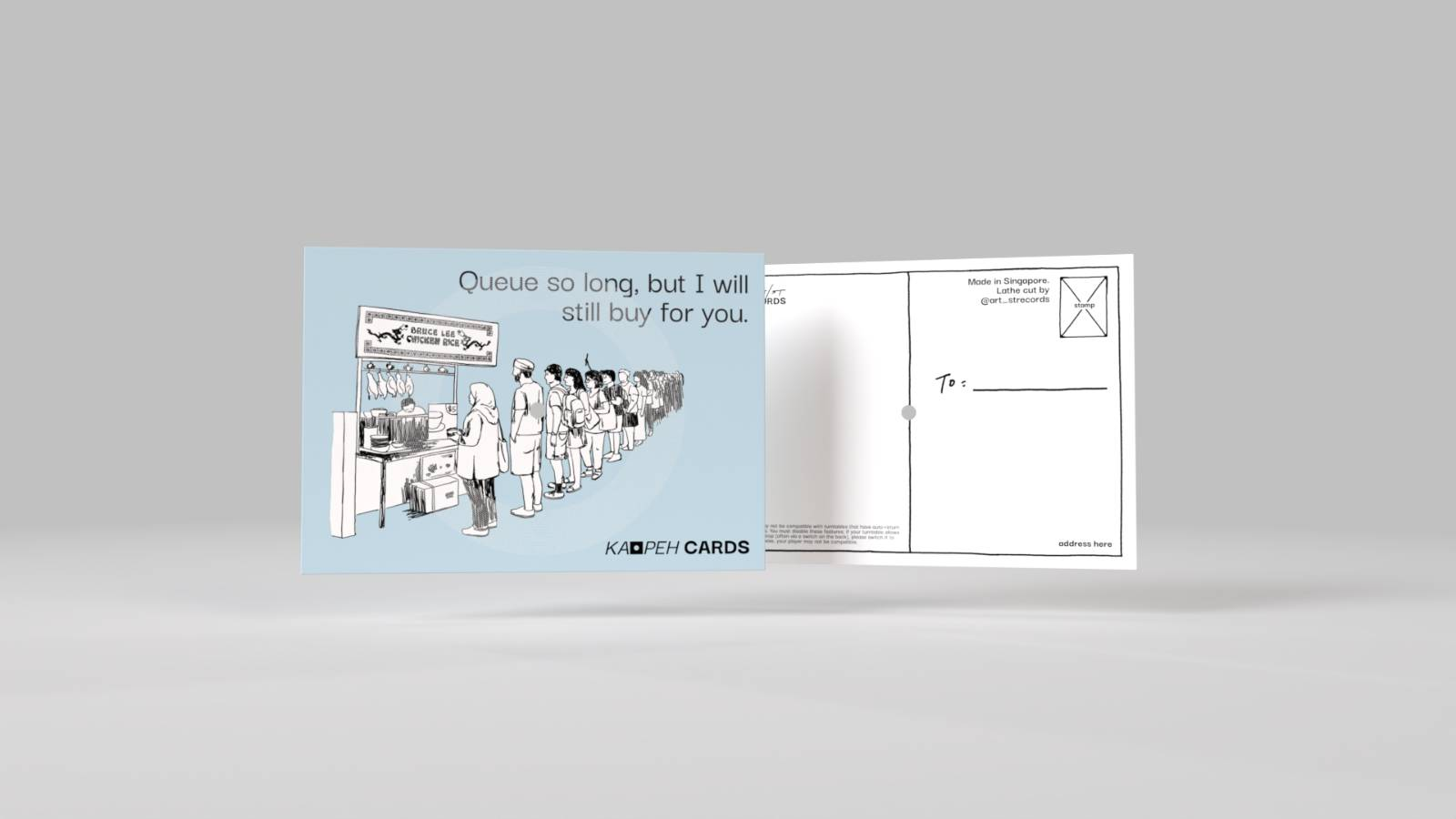 Kao Peh Cards: Queue So Long