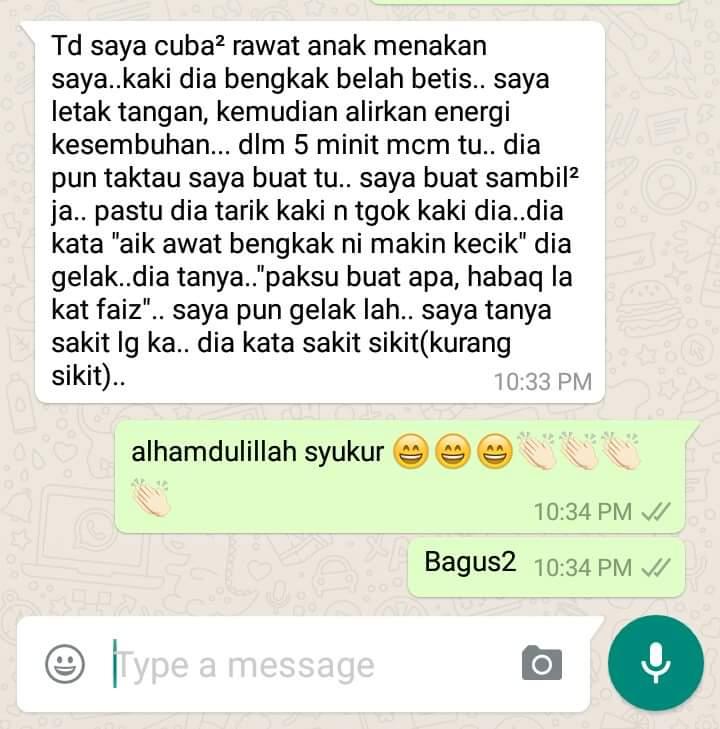 RASA ALIRAN TENAGA PADA BADAN