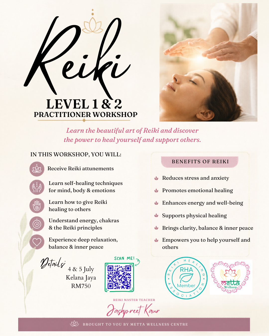 Reiki Poster (July)