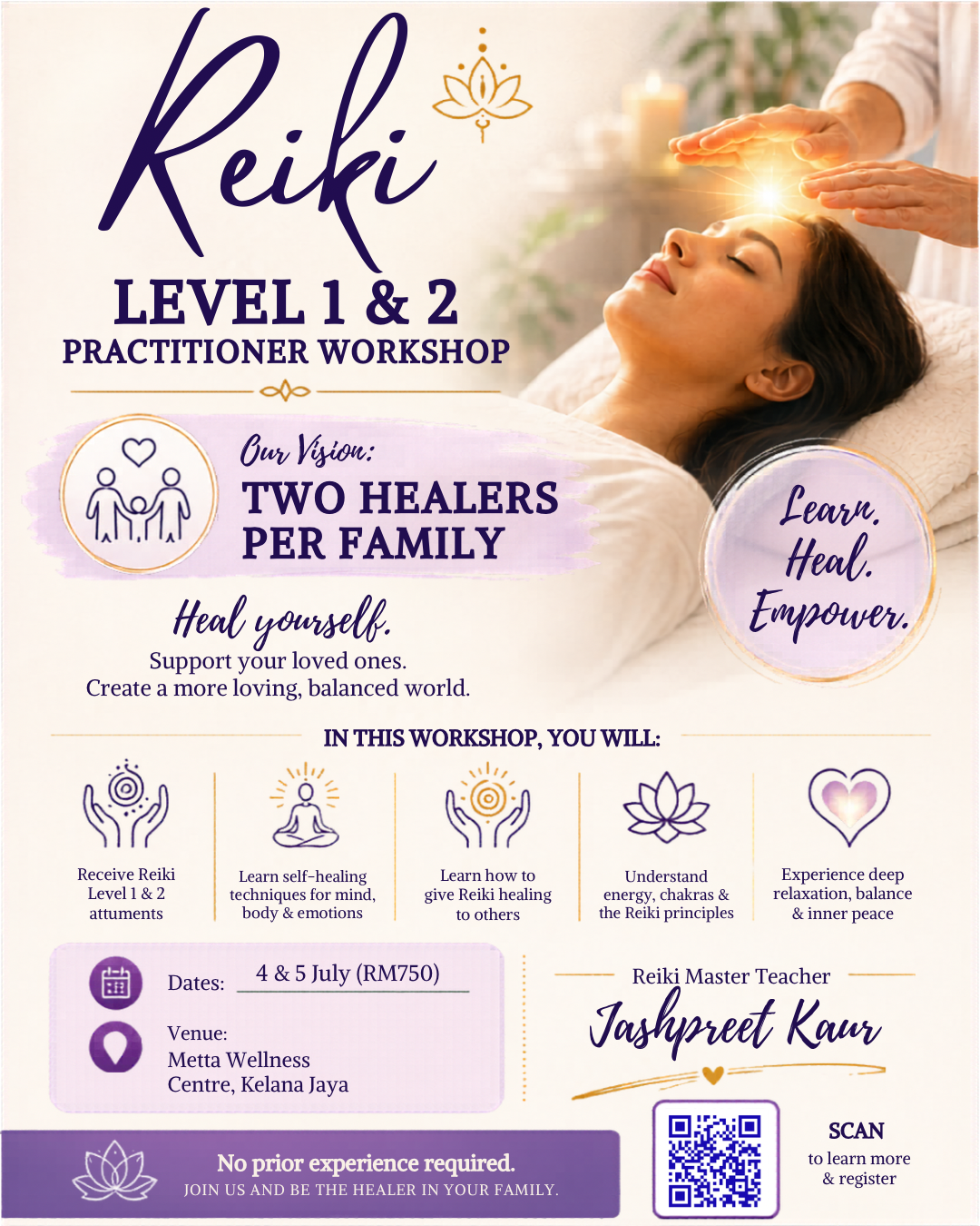 Reiki Poster (July)