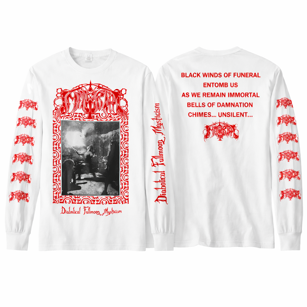 IMMORTAL - Diabolical Fullmoon Mysticism Longsleeve Tshirt