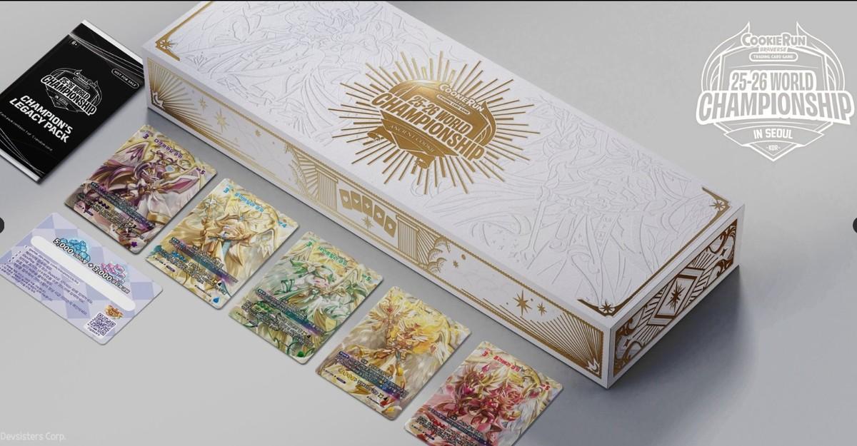 Cookie Run 2025-2026 World Championship Collector Box