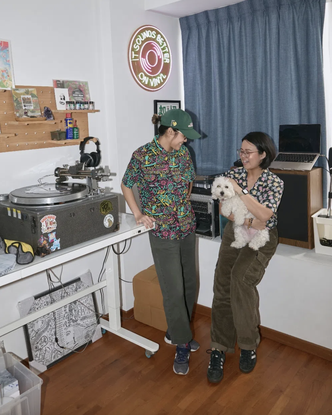 Hand-cut Records // Made in Singapore