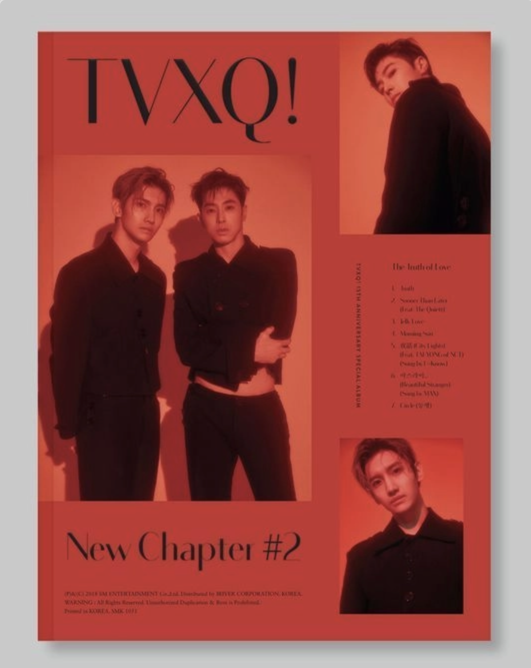 TVXQ! - Debut 15th Anniversary Album [New Chapter #2: The Truth of Love] (Random Ver.)