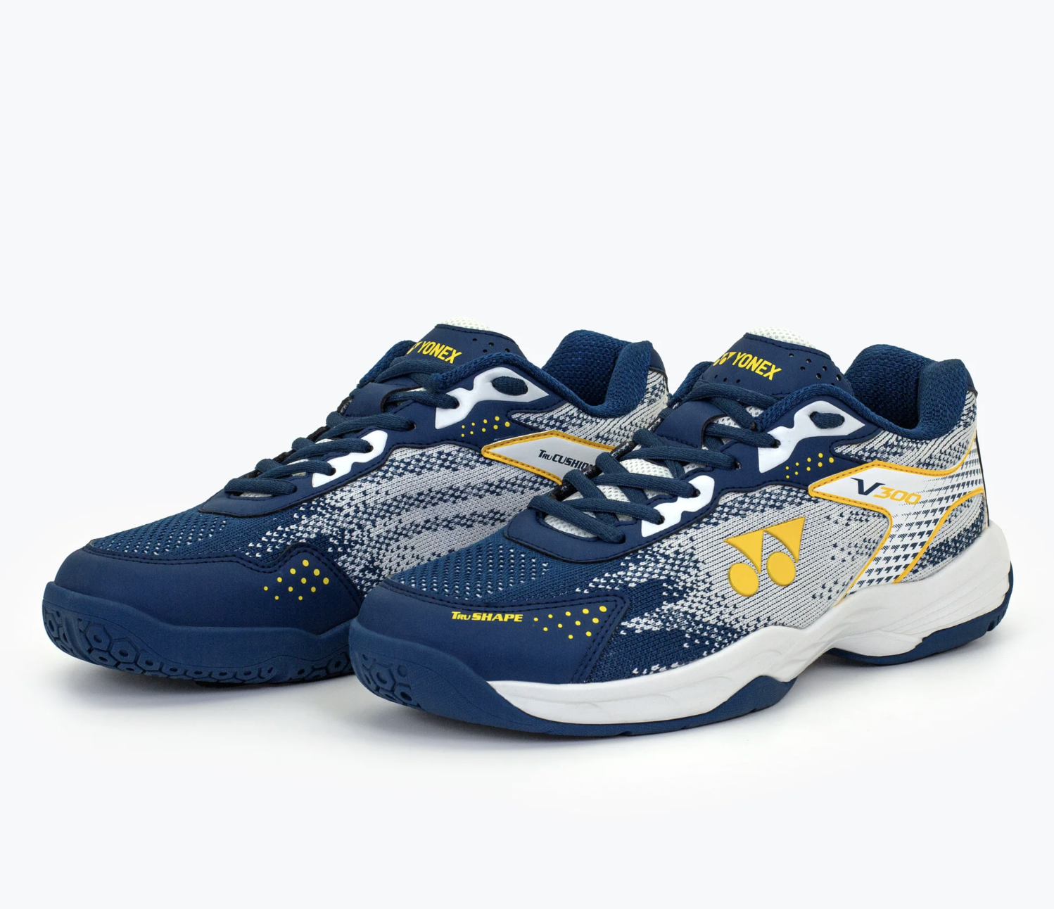 V-300 Navy Peony / White