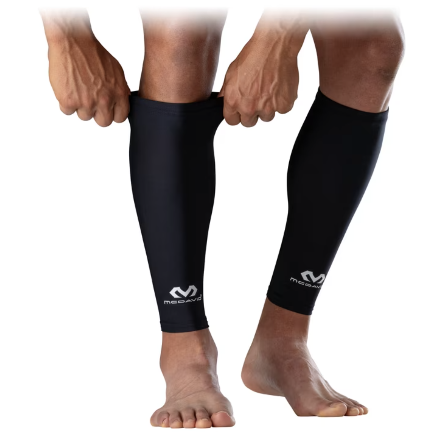 (Black) L - Compressing Calf Sleeve
