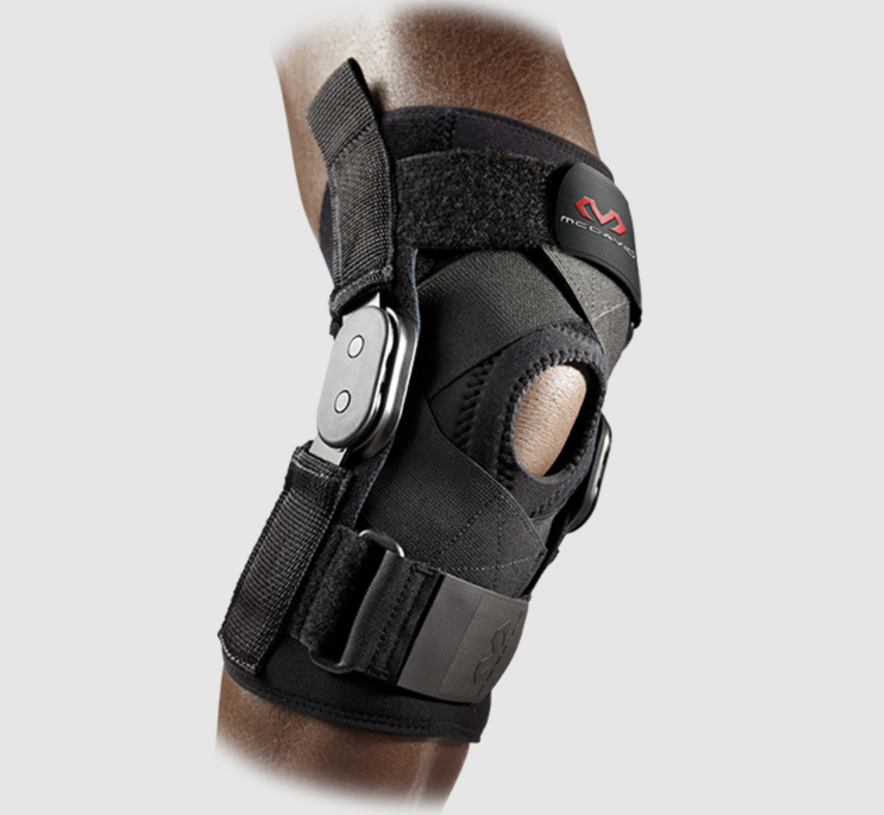 (Black) XL - Level 3 KB w Hinges & Cross Straps