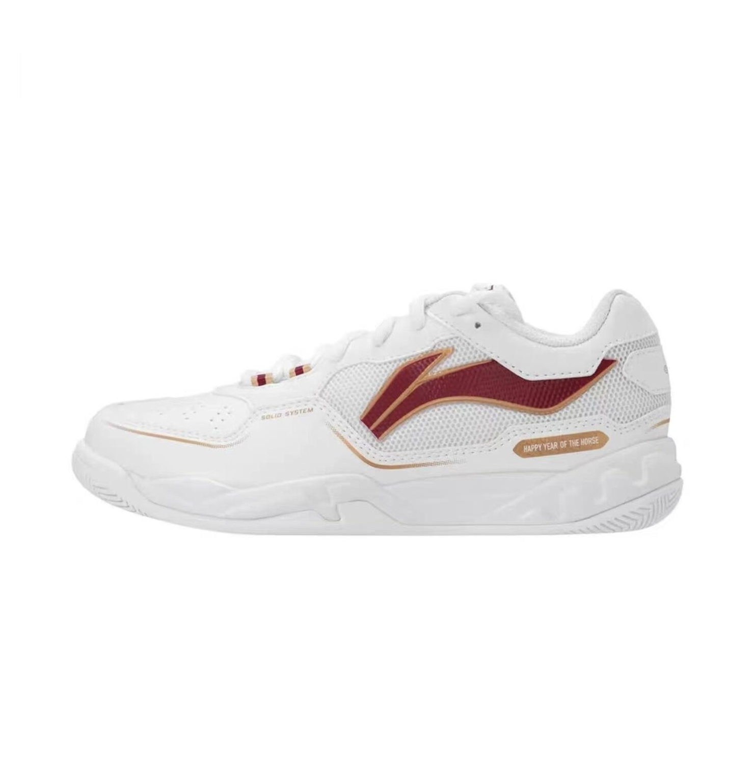 Saga III Pro Horse - White Red