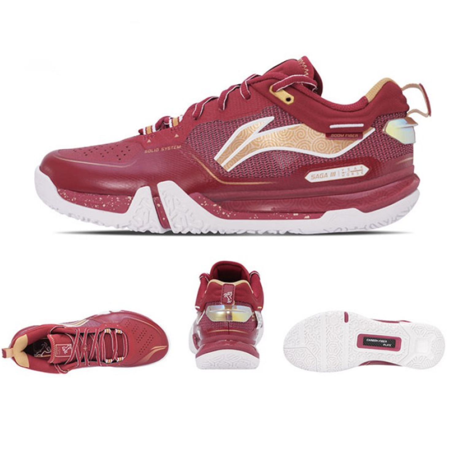 Saga III Pro Horse - Red Gold