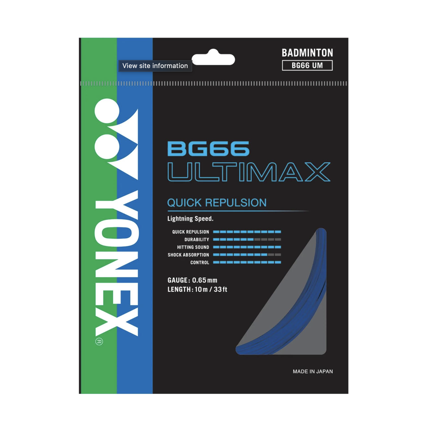Stringing - BG66 Ultimax