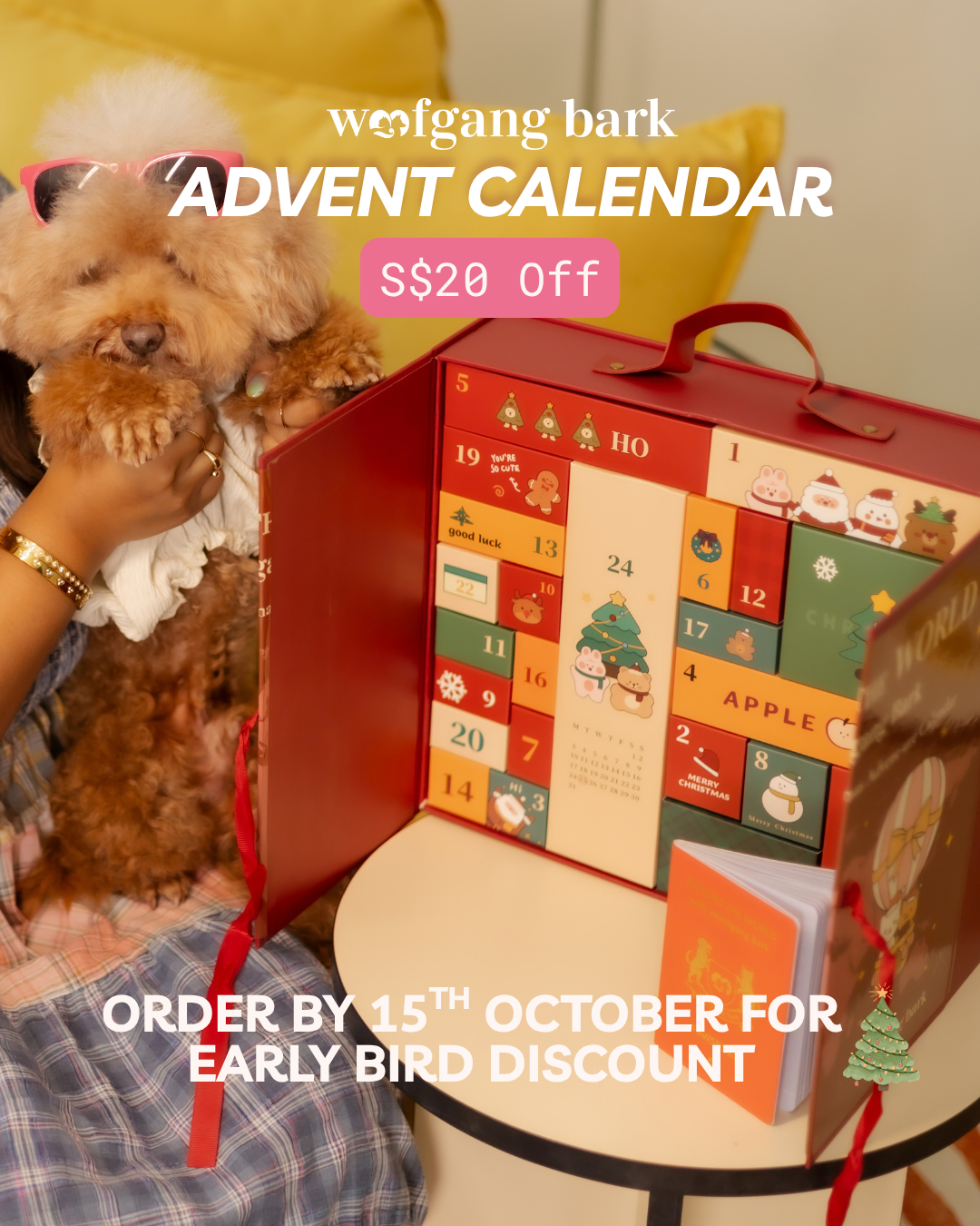 [Pre-Order] Around the World with Woofgang Bark - Limited Christmas Adventure Calendar
