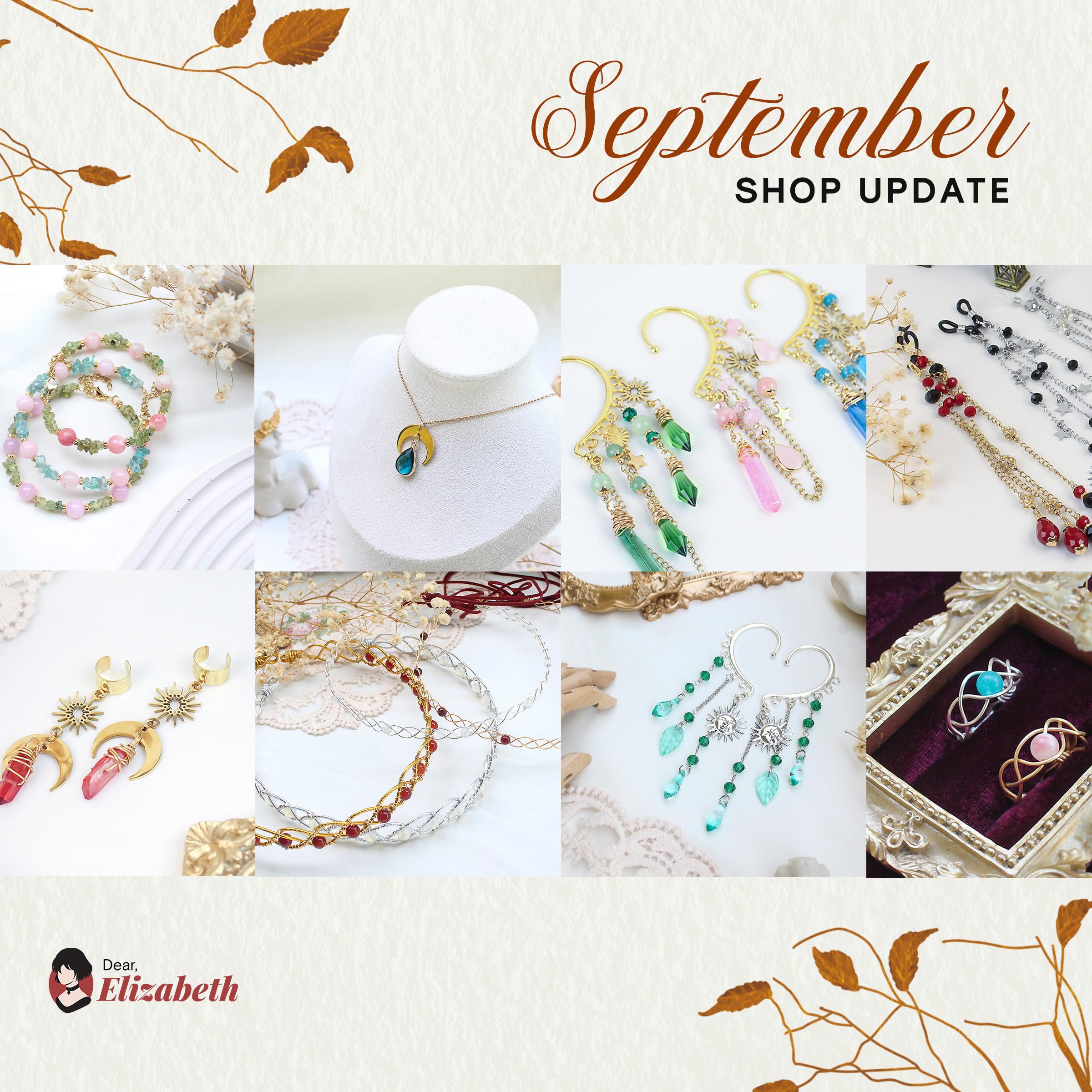 September 2025 Shop Update!