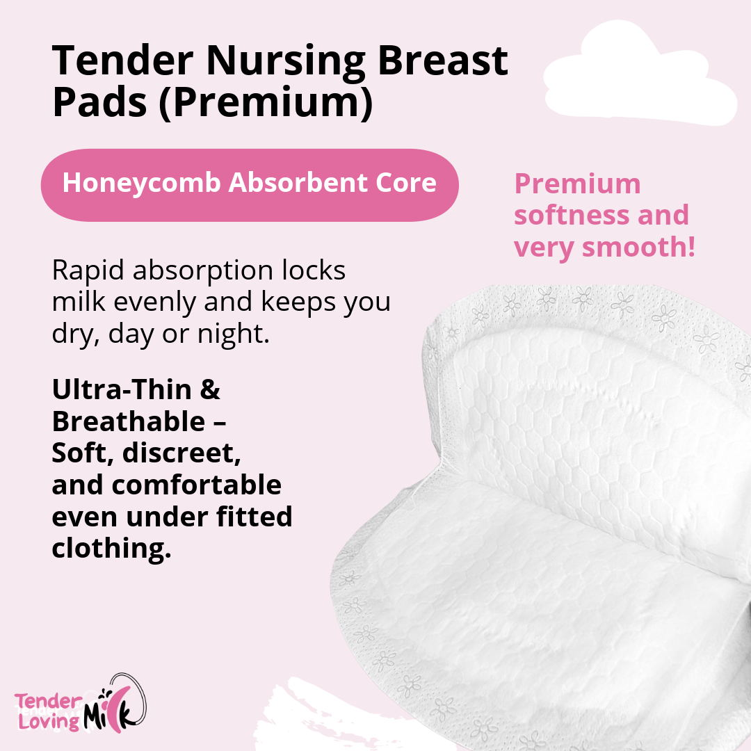 Tender Nursing Pads (Premium) 60 Pieces or 180 Pieces