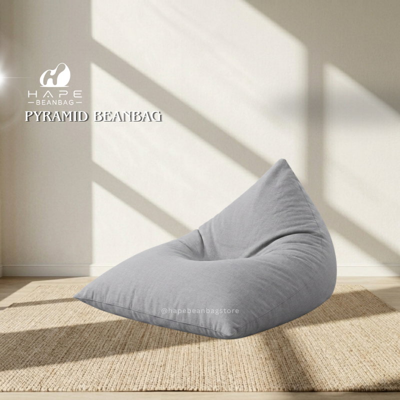 Pyramid Beanbag with Filling
