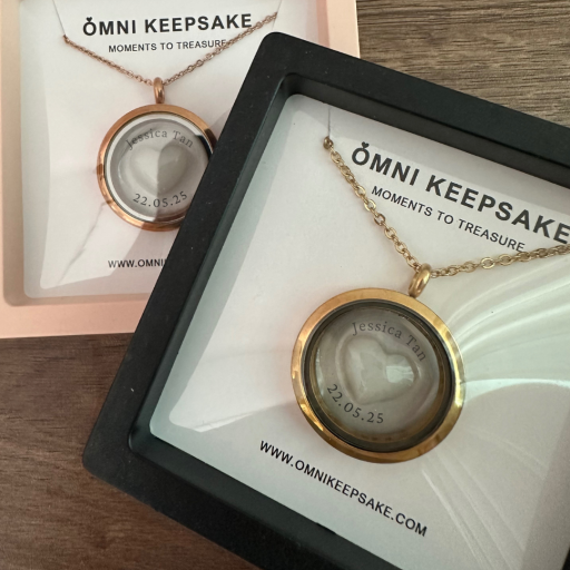 Keepsake Locket | Heart Shaped Bead | Breast Milk + Name + D.O.B - image 2