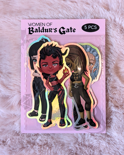 Women of BG3 Sticker Bundle (Pack of 5) - image 2
