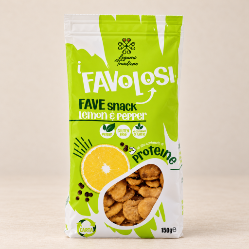 FAVOLOSI High Protein Fava Beans (150g) (Chili / Lemon & Pepper) - image 2