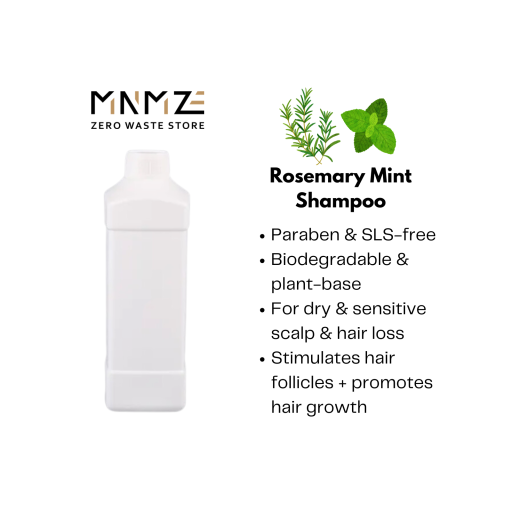 Rosemary Mint Shampoo (SLS & Paraben FREE) 1 kg / 500g - image 2