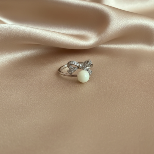 Monnie Ribbon Woven with Love Breast Milk Ring - image 2
