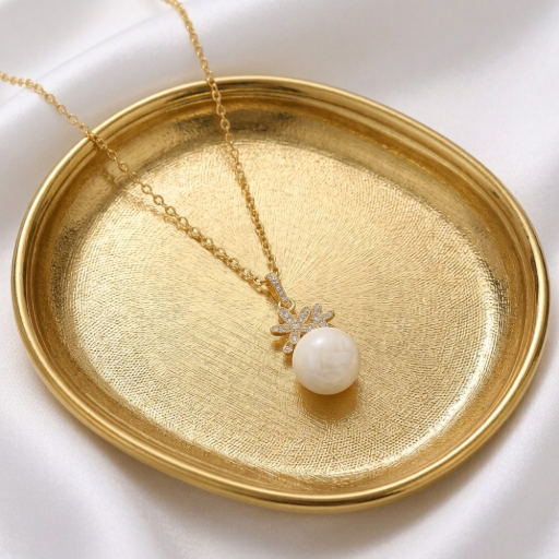 Florielle Pearl of Love Pendant - image 2