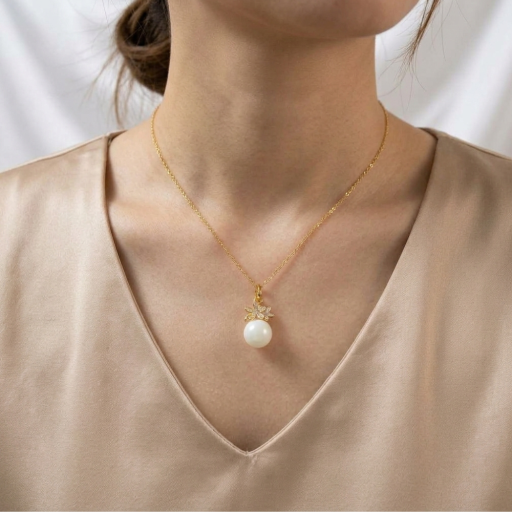 Florielle Pearl of Love Pendant - image 4