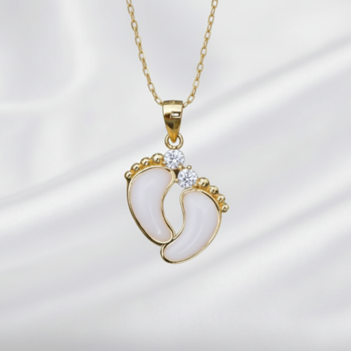 Journey of Love Footprint Pendant - image 4