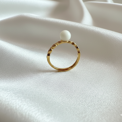 Melanie Minimalist Breast Milk Ring - image 1