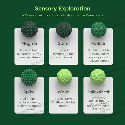 Silicon Magnetic Ball Fidget Finger Stress Relieve Sensory Focus Anxiety - image 7
