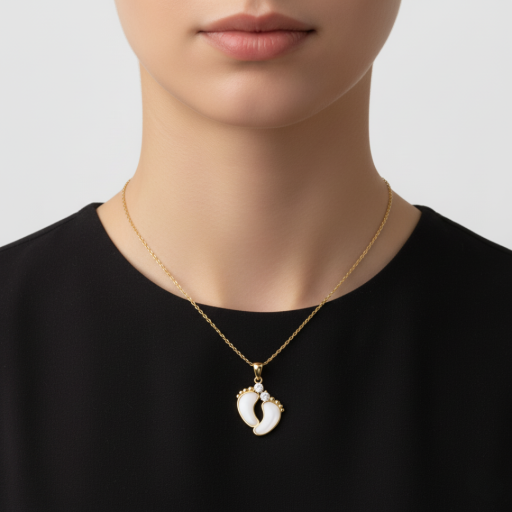 Journey of Love Footprint Pendant - image 5