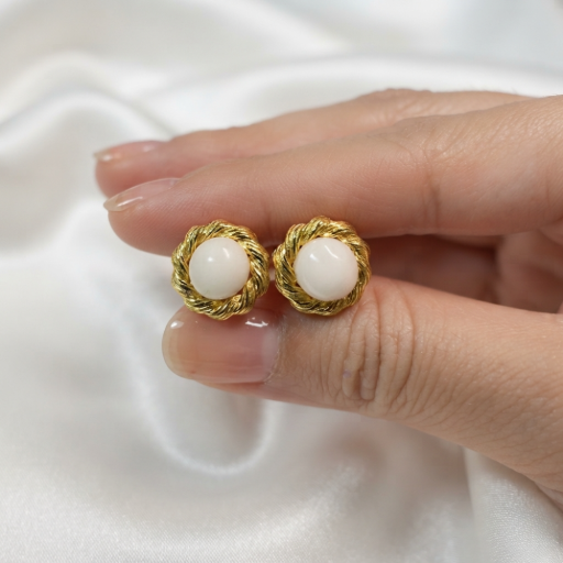 Gaia Laurel Mother's Love Breast Milk Earring - image 2