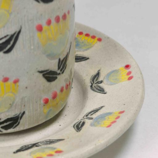 Retro Daffodil Saucer - image 3
