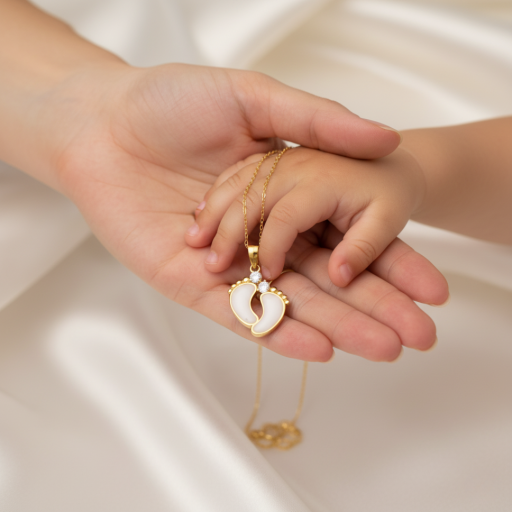 Journey of Love Footprint Pendant - image 3
