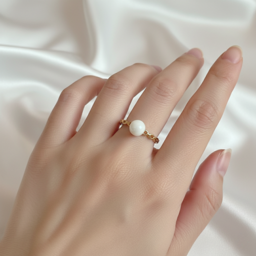 Melanie Minimalist Breast Milk Ring - image 4