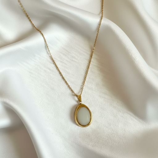Dion Oval Luxe Pendant - image 1