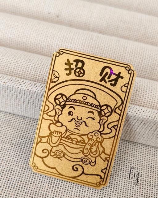 ✨随身招财小金箔片｜手机壳・皮包・钱包皆可放✨ - image 7