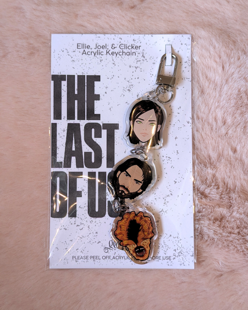TLOU Connecting Acrylic Keychains - image 2