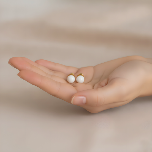 Classic Pearl Breast Milk Stud Earring - image 3