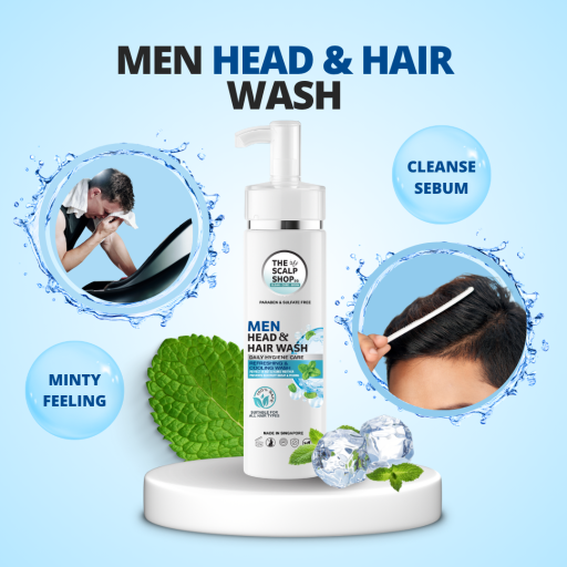MEN HEAD & HAIR WASH 150ML - image 1