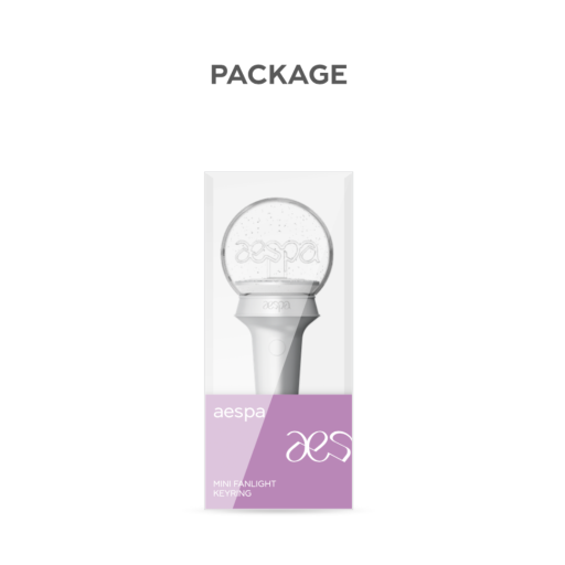 aespa MINI FANLIGHT KEYRING - image 5