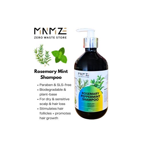 Rosemary Mint Shampoo (SLS & Paraben FREE) 1 kg / 500g - image 1