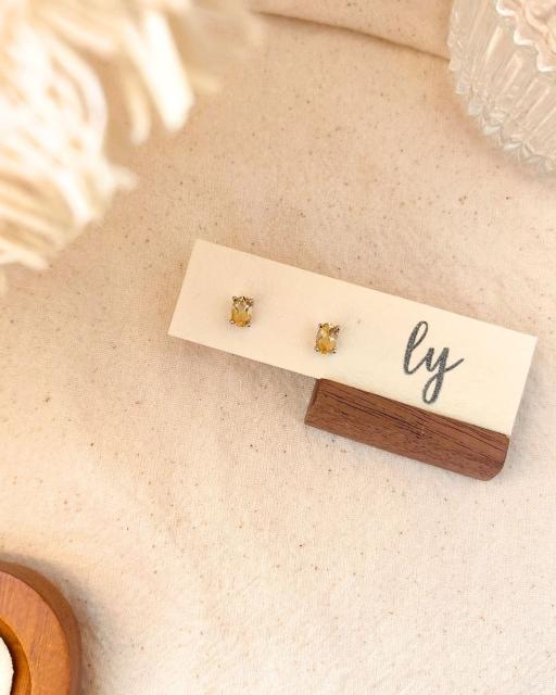 Citrine Earring Collection • 黄水晶耳饰系列 - image 2