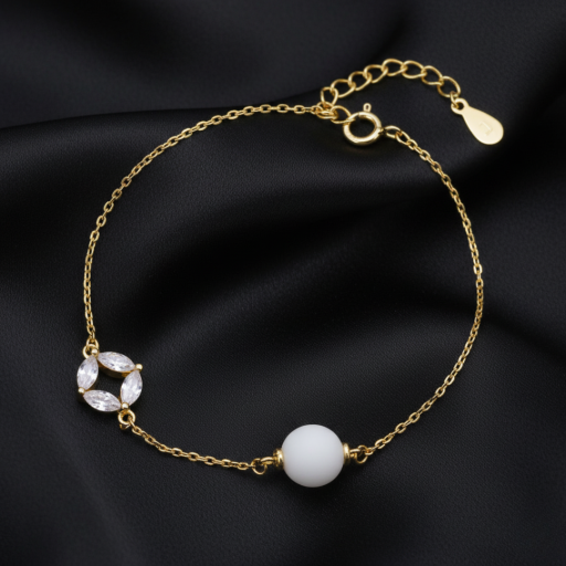 Serene Milk Keepsake Bracelet - image 1