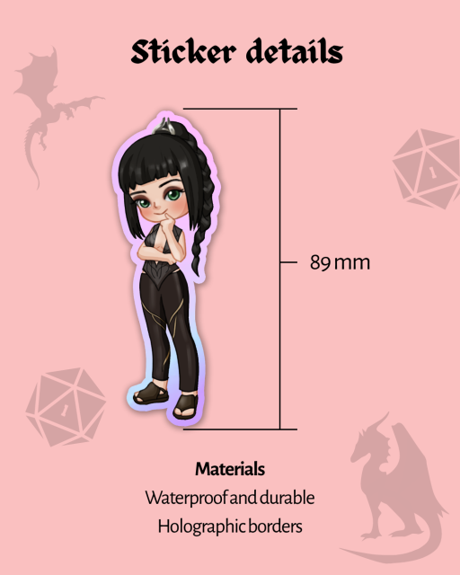 Women of BG3 Sticker Bundle (Pack of 5) - image 8