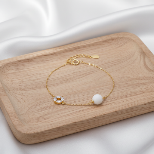 Serene Milk Keepsake Bracelet - image 3