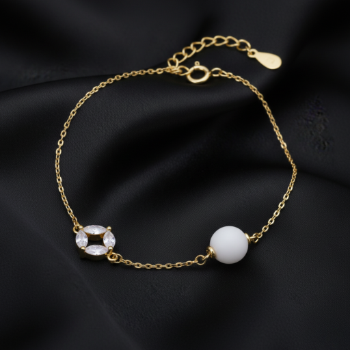 Serene Milk Keepsake Bracelet - image 4