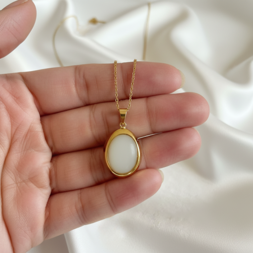 Dion Oval Luxe Pendant - image 3