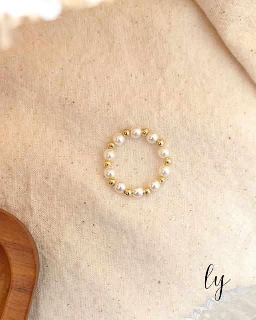 Perfect Ten · Pearl Ring | 十全十美·贝珠戒 - image 2
