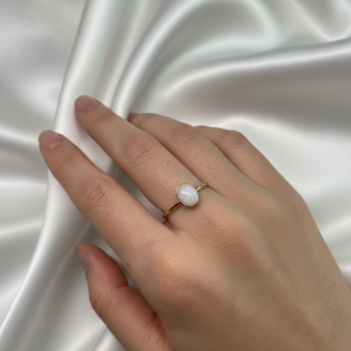 Aveline Embrace Oval Ring - image 4
