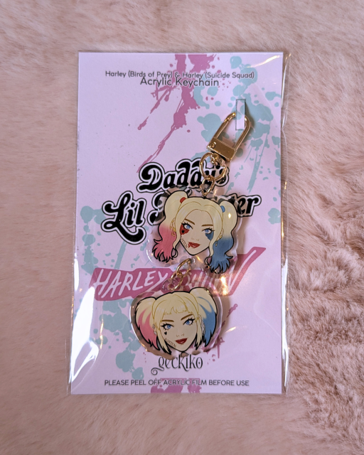 Harley (BOP & SS) Connecting Acrylic Keychains - image 2